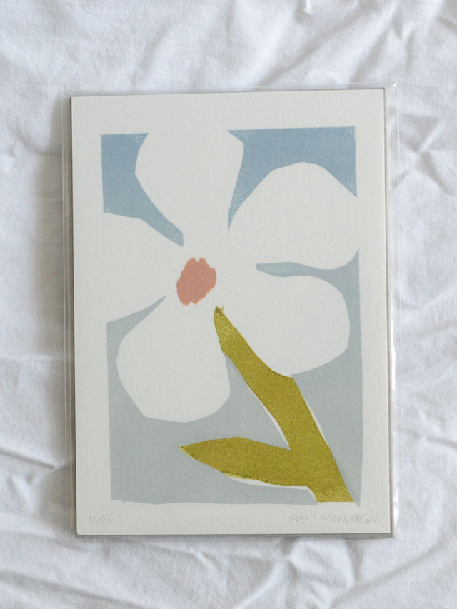 A6 Botanical Screenprints