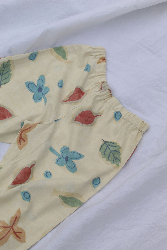 Pantalon feuilles - Taille 1
