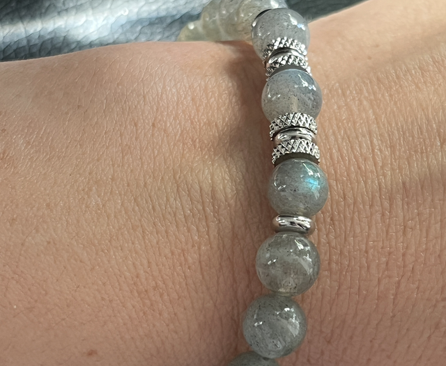 Bracelet en Labradorite (A)