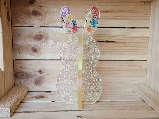 Flowers Uitschuifbare Paashaas (Y008)