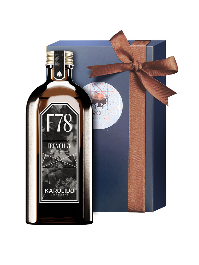 French 78 Peach Bitter Geschenkbox