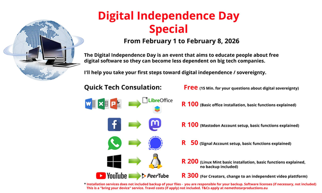 Digital Independence Day Special (Non-EU)