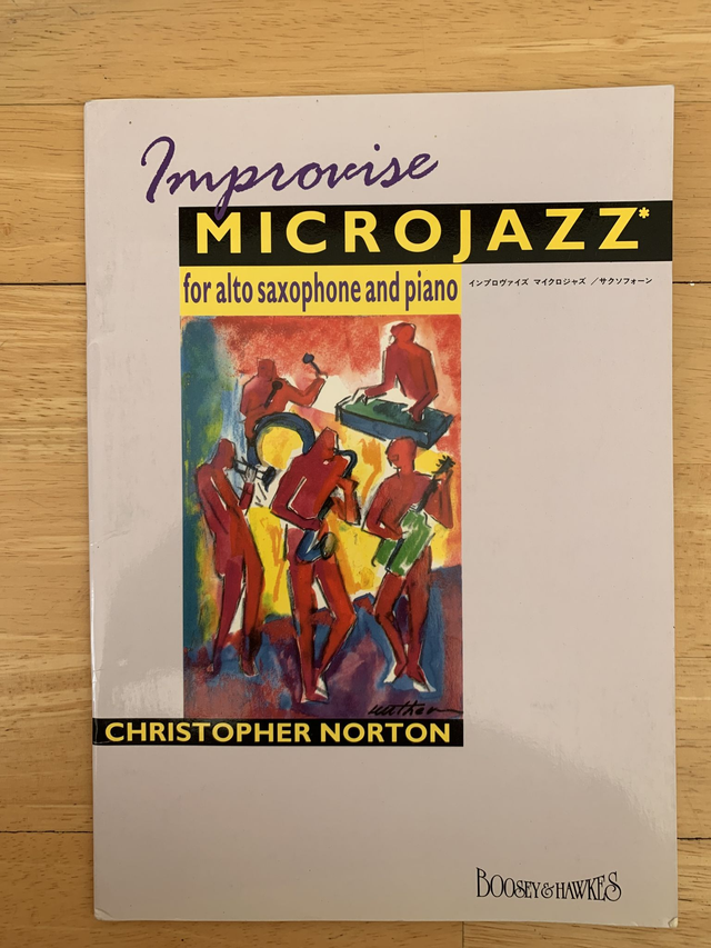 Improvise Microjazz for Alto Saxophone and Piano