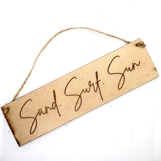 &#039;Sand, Surf, Sun&#039;&#039; - Sign (1)