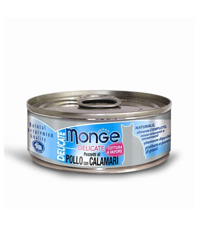 MONGE DELICATE POLLO/CALAMARI