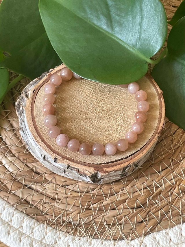 Bracelet Pierre de lune pêche