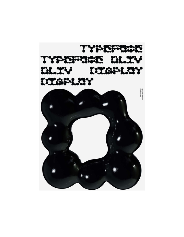 AFFICHE / Tissu - Specimen Oliv