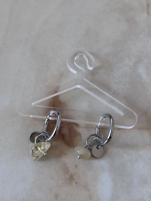 Boucles d'oreilles - Pierres