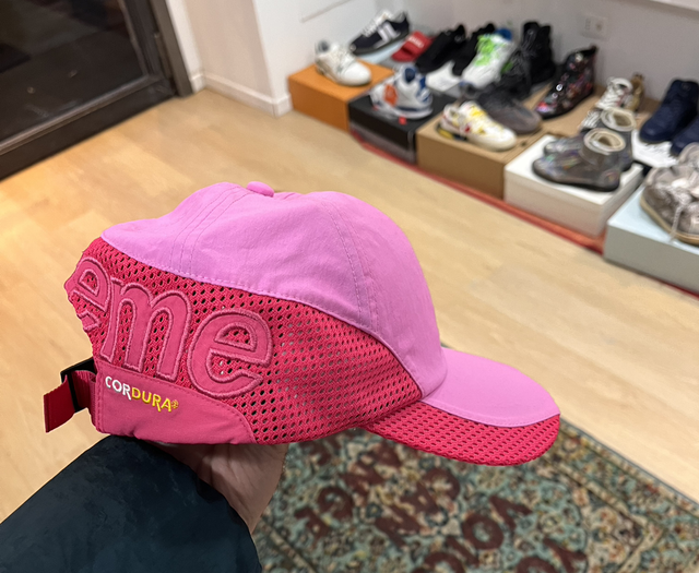 Supreme cap fucsia one size new