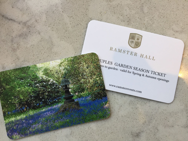 Ramster Garden 2026 Season Ticket Single for one person