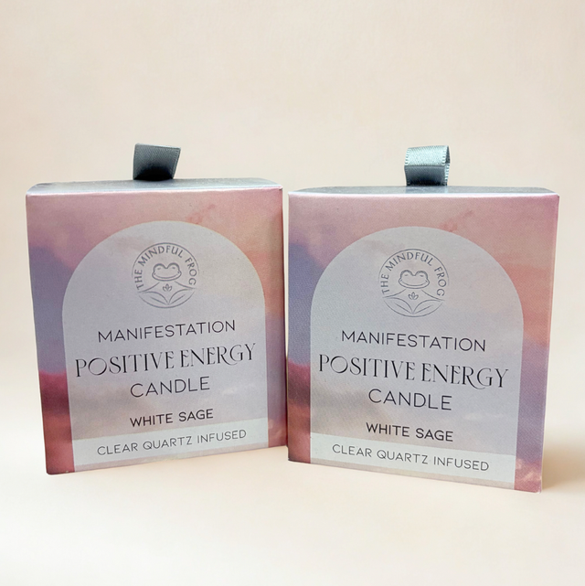 Vela Manifestation Positive Energy – Energía positiva y manifestación 