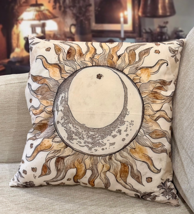 Coussin 40x40 - Soleil polaire 