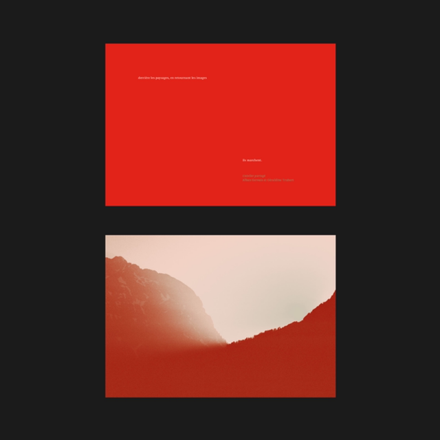 L’atelier Partagé, Or et rouge (1 A5)