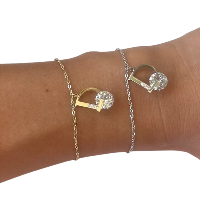 Bracelet Lettre D