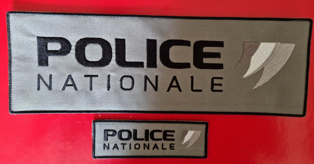 Flaps PN brodés BV gris