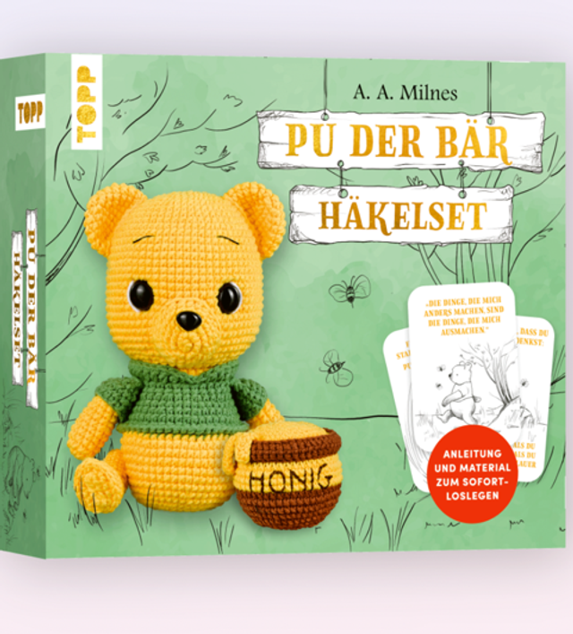 Pu der Bär Häkelset