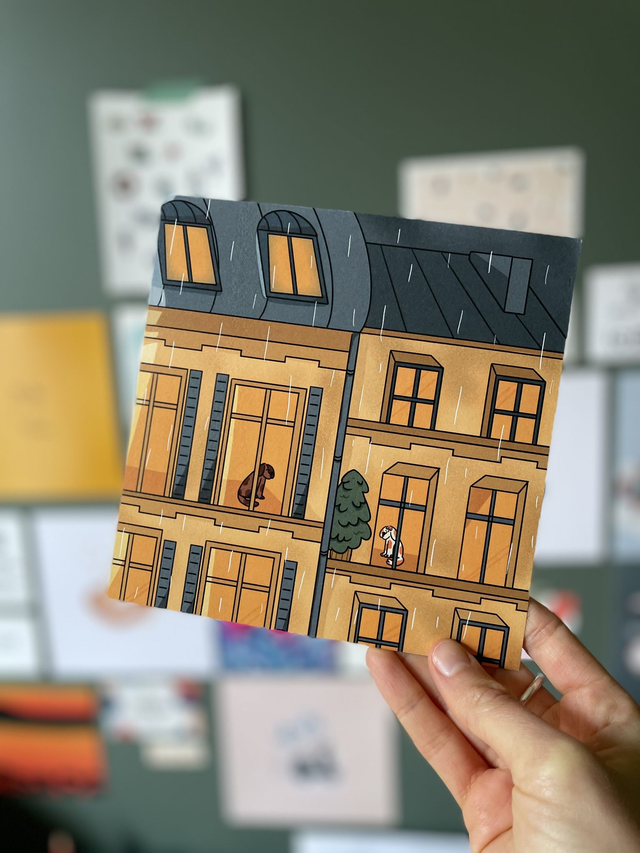 Illustration - Toutous parisiens 