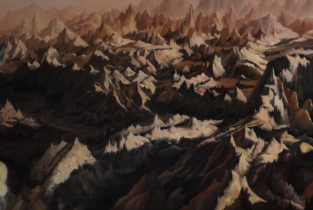 Modern Landscape 100x150 olej płótno 2022