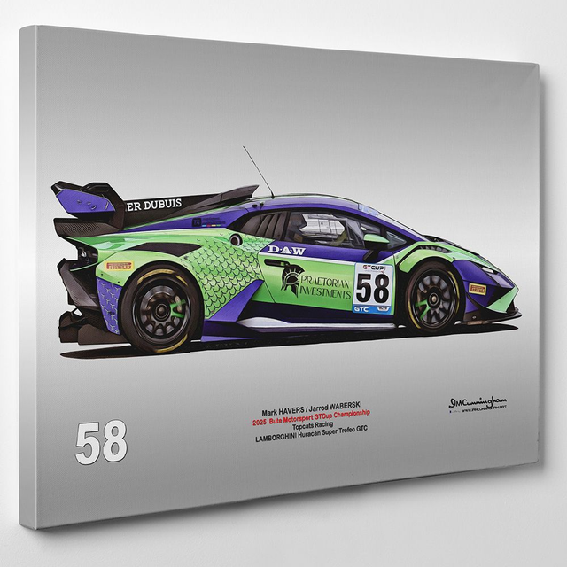 C250605 LAMBORGHINI Huracan ST GTCUP25 TOPCATS #58 Waberski Snetterton