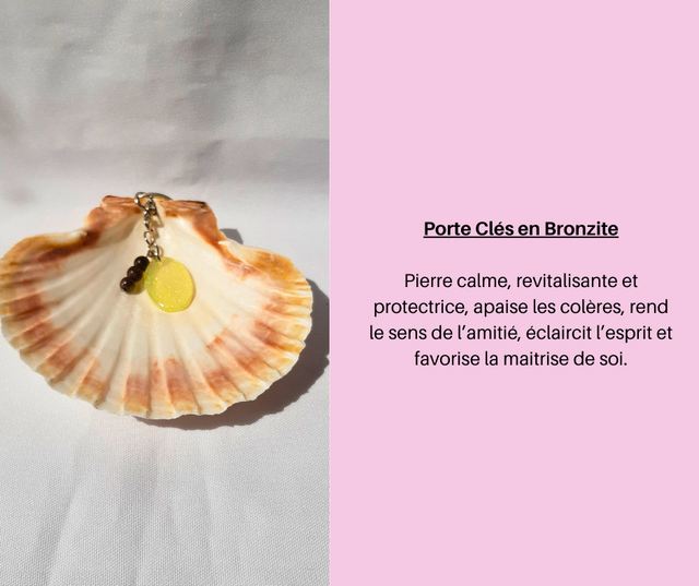 23- Porte CLés en Bronzite