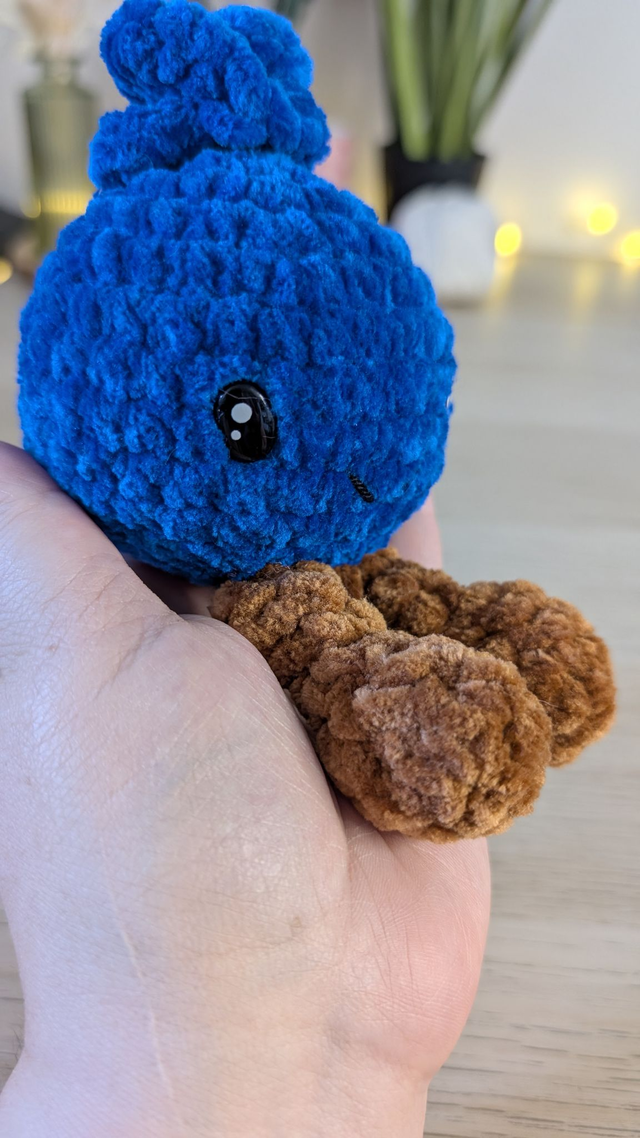 Bleuette - Amigurumi myrtille fait main , amigurumi fruit