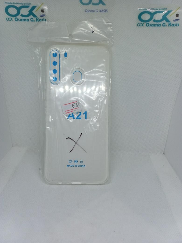 *0283- Samsung A21 Silikon Handyhülle 