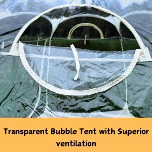 LuxBux Hexagon Bubble Tent - MEDIUM