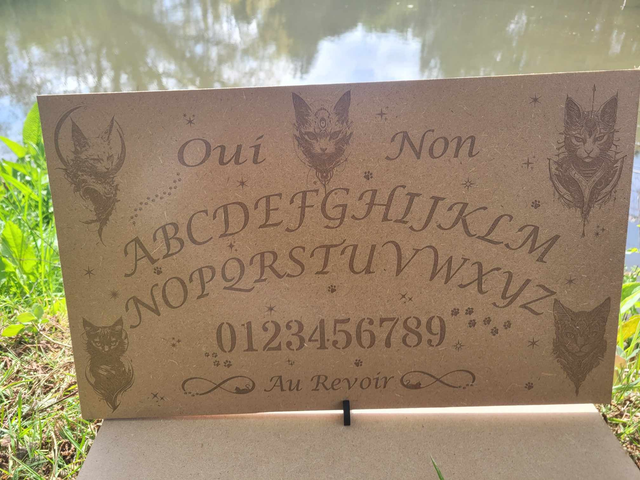 Ouichat MDF avec goutte modèle expo