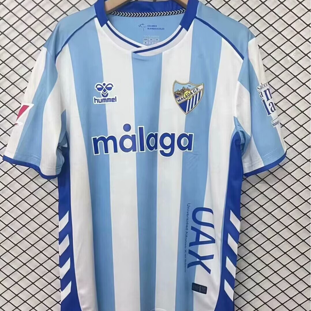 Primera equipación Málaga, club de fútbol 25 26