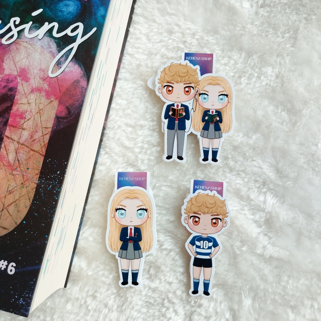 Releasing 10, Hugh y Lizzie - Marcapáginas/Bookmarks (1)