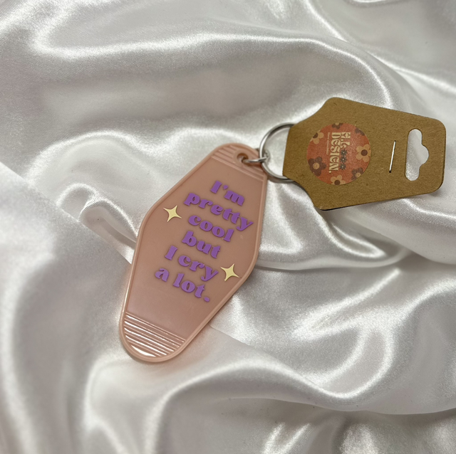 ‘Pretty Cool’ Motel Keychain