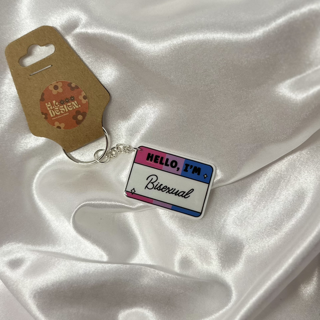 ‘Bisexual’ Keychain