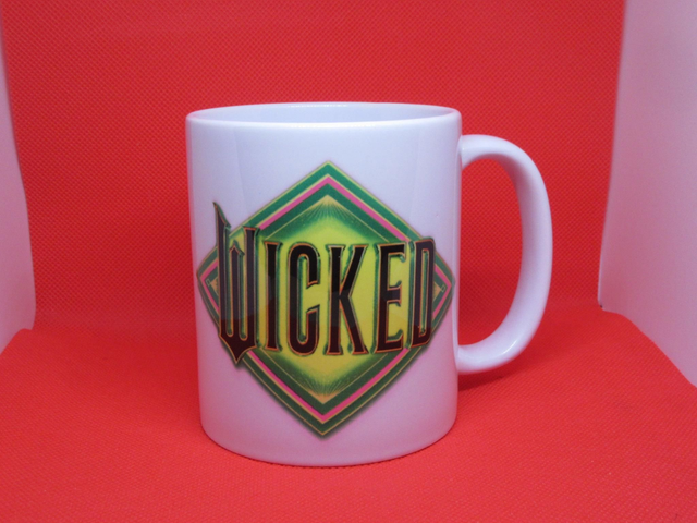 Custom Unofficial Printed Wicked Logo 11oz boxed mug.