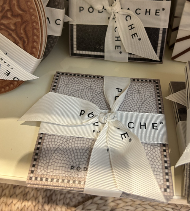 Sous verre lot de 6 Villeneuve les Avignon 