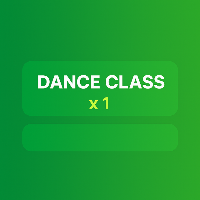 Dance Class: 1 class