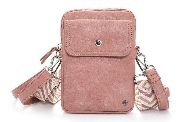 Tams Touch Vintage Pink Crossbody Bag 