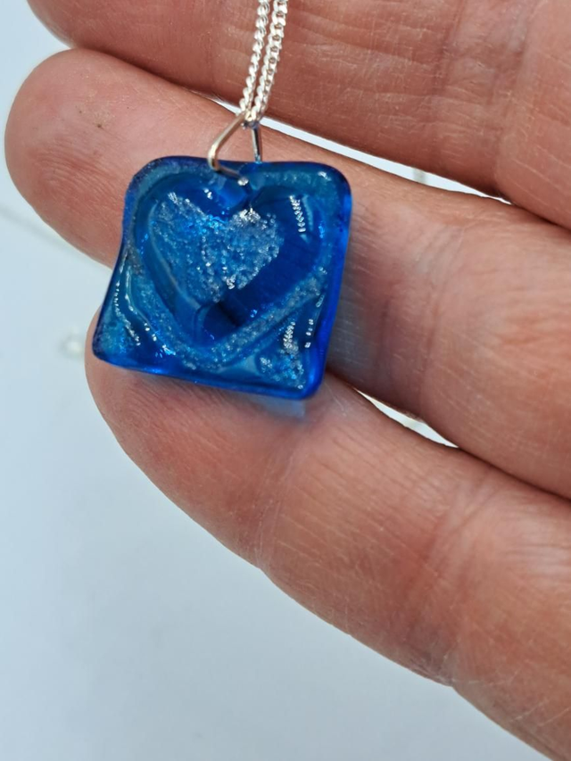 Turquoise Heart Pendant 