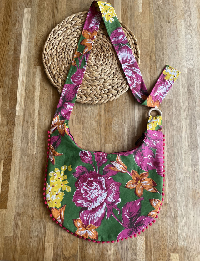 Bag Tropicana Verde &amp; Rosa