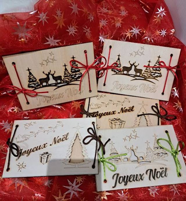 Cadeau de Noël pour réaliser les vœux, cadeau d'argent pour idée de cadeau de Noël pour mari, femme, enfants, amis, collègues et famille.