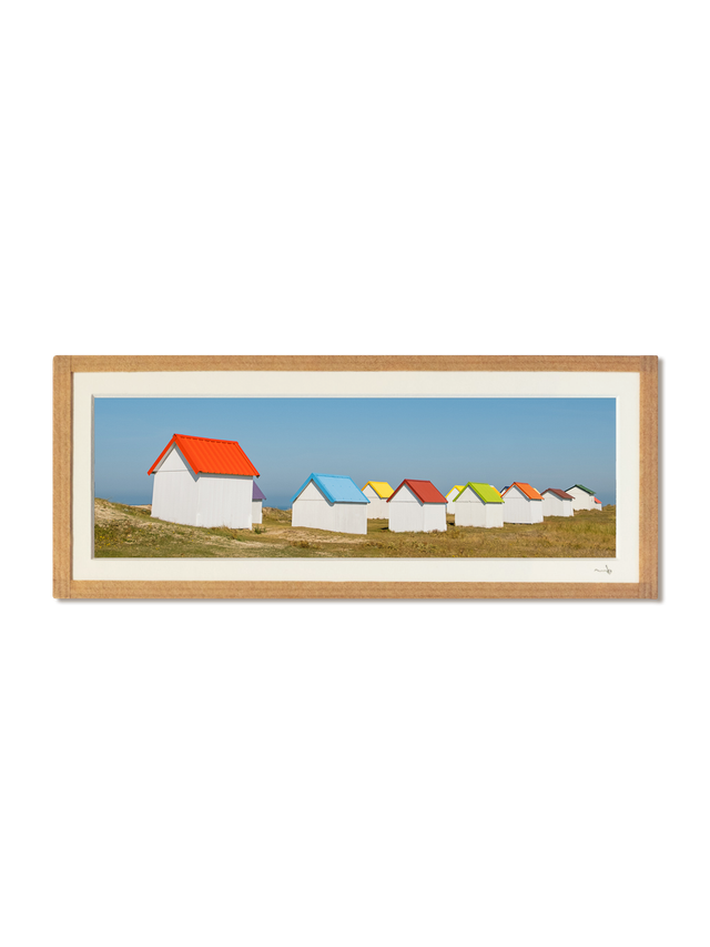 Cabanes #15 tirage photo encadré