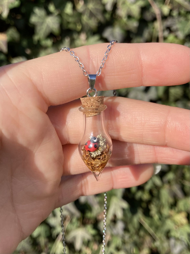 Pendentif coccinelle