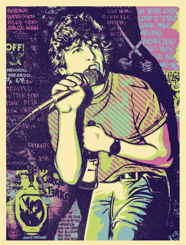 Shepard Fairey - Keith Morris - 2013 - 200ex