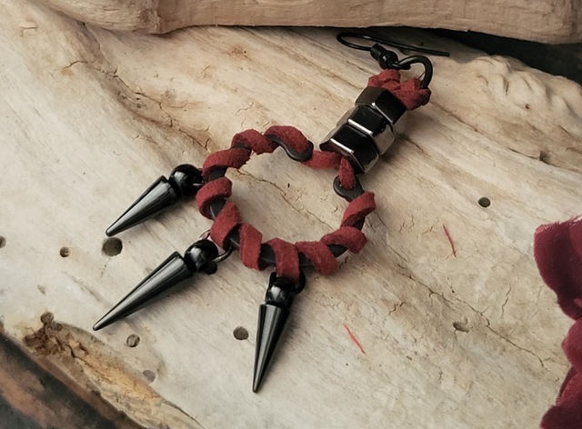 Boucles d&#039;Oreilles Néo Circlips &quot;Cercle Sacré&quot;