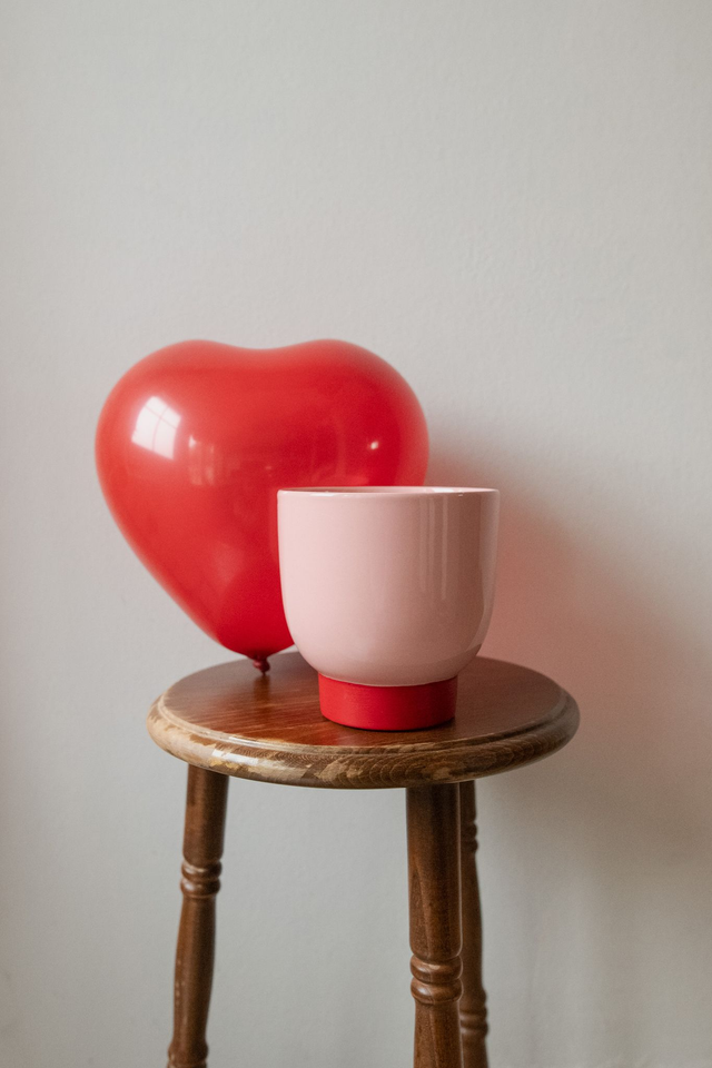 Pot rose poudré & rouge 🧩 Mix & Match