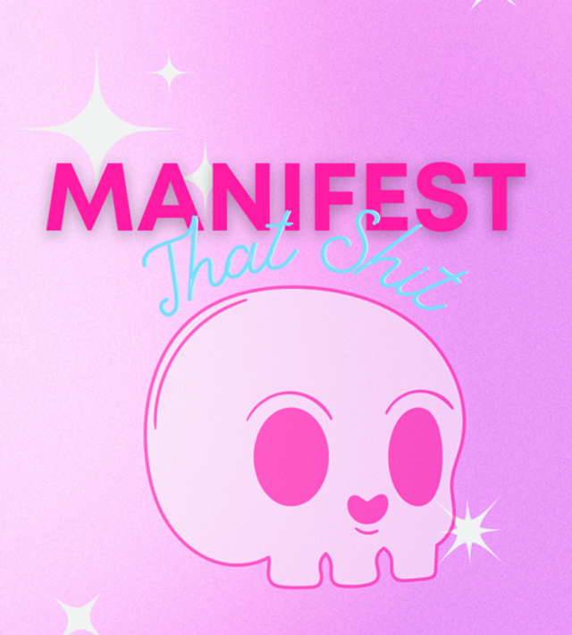 Manifest That Sh*t Art Print 
