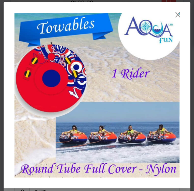 TOWABLE - ROUND TUBE FULL COVER - NYLON