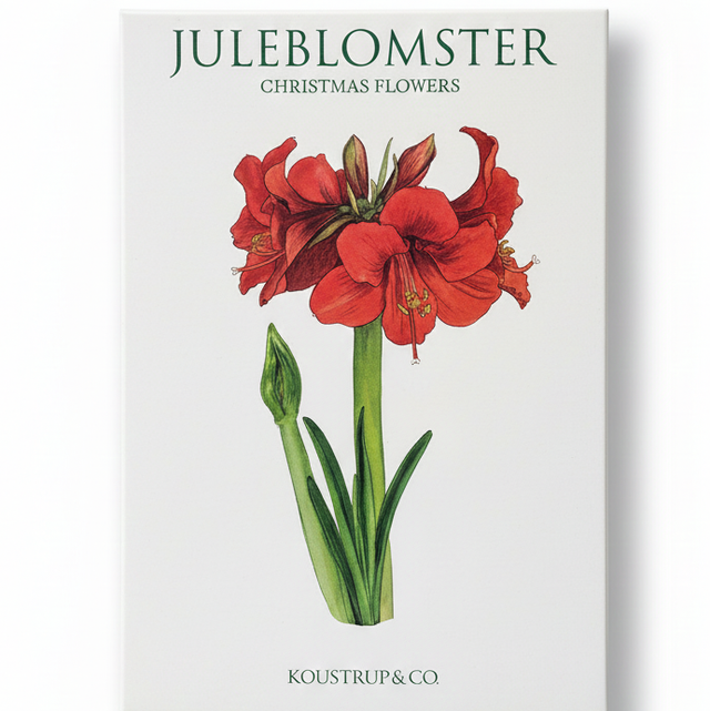 Tarjetas navidad JULEBLOMSTER