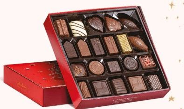 Ballotin de 21 chocolats assortis 