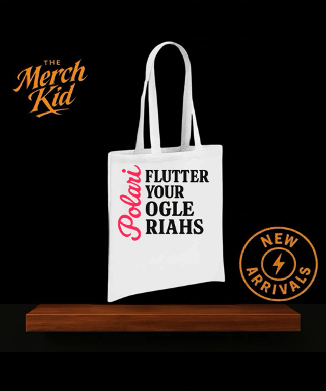 POLARI Flutter your Ogle Riahs Tote