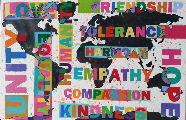 Exploring Acrylic Paints - Stencilling - Thurs 7th May 5pm-8pm - £25 (pay £10 deposit to book, and remaining £15 on the day) (1)